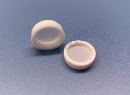 50 Micron Disc Filter In White ABS With Nylon Screen Air Vent For Medical Container