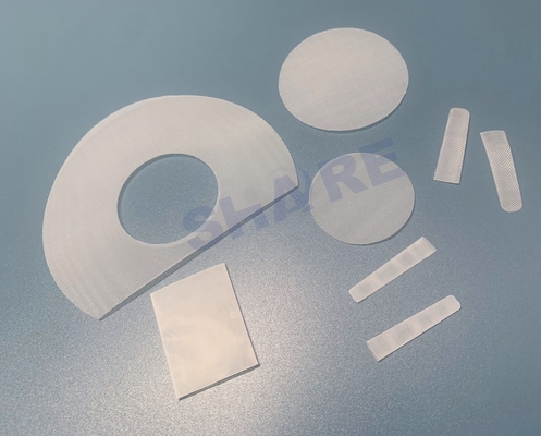 515 530 580 Micron Polyester Filter Mesh Sheets PET Mesh Cut Discs