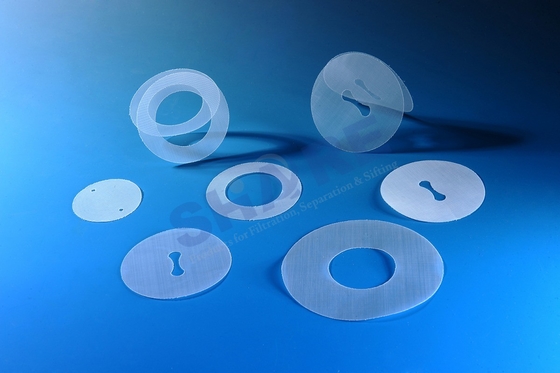 Precision 30 Micron Nylon Filter Mesh Disc Filter For Cleanliness Analysis