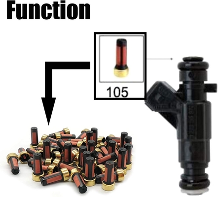 Hot Sale Universal Fuel Injector Micro Basket Filter 6X3X13mm