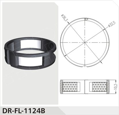 Engine Oil Control Valve Filter with Stainless Steel Screen Custom Size OD14.5X4.8mm