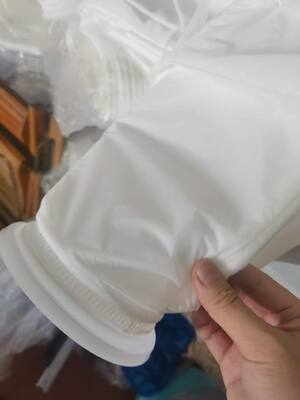 Welded Construction, Configurable Standard Polyester Felt Liquid Filter Bags, 0.2µm to 300µm Micron