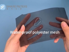 스피커 수신기 마이크 드라이버를 위한 방수 폴리에스터  Mesh 조각